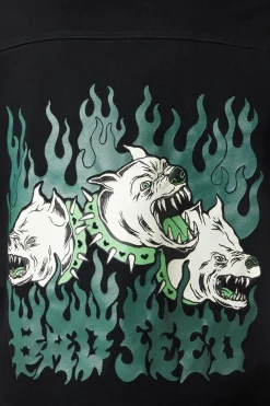 Men Dangerfield Coats & Jackets*On Guard Back Print Denim Jacket