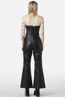 Women Dangerfield Blouses & Tops*Ornate Metal Pu Corset