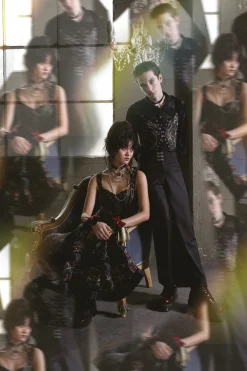 Women Dangerfield Pants & Jumpsuits*Ornate Tux High Rise Pant