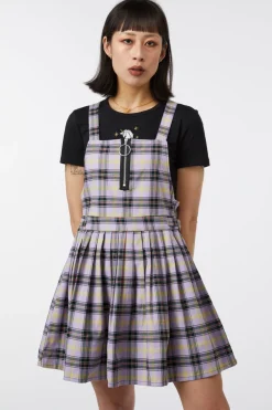 Women Dangerfield Dresses & Pinafores*Outsider Tartan Pleat Pinny