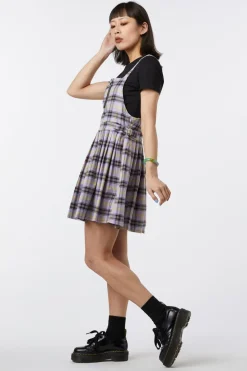 Women Dangerfield Dresses & Pinafores*Outsider Tartan Pleat Pinny