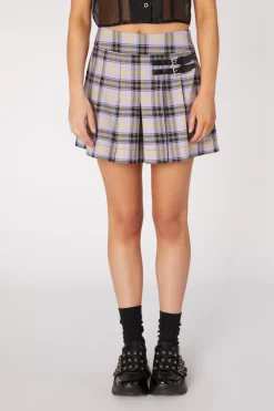 Women Dangerfield Skirts & Skorts*Outsider Tartan Pleat Skort