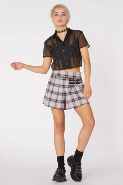 Women Dangerfield Skirts & Skorts*Outsider Tartan Pleat Skort