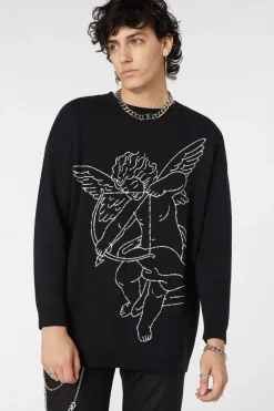 Men Dangerfield Jumpers & Knits*Oversize Cherub Cotton Knit