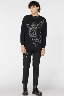 Men Dangerfield Jumpers & Knits*Oversize Cherub Cotton Knit