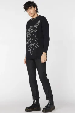 Men Dangerfield Jumpers & Knits*Oversize Cherub Cotton Knit