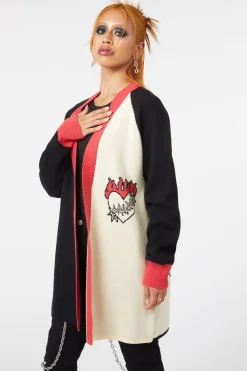 Women Dangerfield Knitwear & Cardis*Paint The Roses Cardi