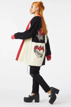 Women Dangerfield Knitwear & Cardis*Paint The Roses Cardi