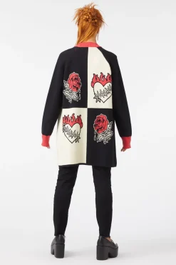 Women Dangerfield Knitwear & Cardis*Paint The Roses Cardi