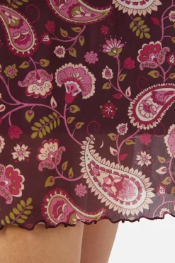 Women Princess Highway Skirts & Skorts*Paisley Mesh Skirt