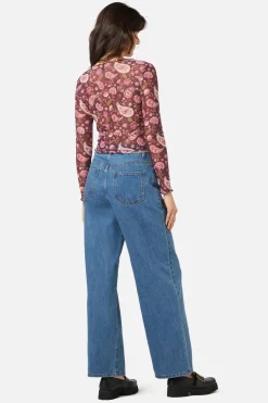 Women Princess Highway Blouses & Tops*Paisley Mesh Top