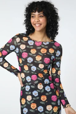 Women Princess Highway Blouses & Tops*Pansy Mesh Top