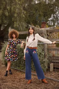 Women Princess Highway Pants & Jumpsuits*Pansy Patch Jean