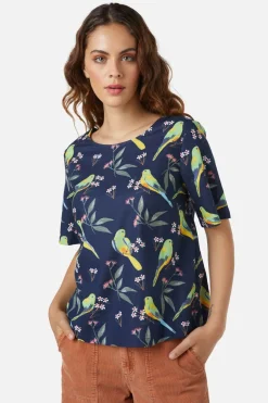 Women Princess Highway Blouses & Tops*Parrot Top