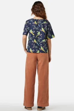 Women Princess Highway Blouses & Tops*Parrot Top