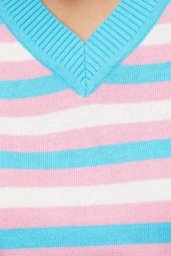 Women Dangerfield Knitwear & Cardis*Pastel Stripe Vest
