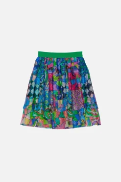 Kids Dangerkids Bottoms*Patched Up Kids Mesh Skirt