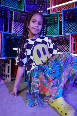 Kids Dangerkids Bottoms*Patched Up Kids Mesh Skirt