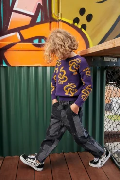 Kids Dangerkids Bottoms*Patchwork Denim Kids Jeans