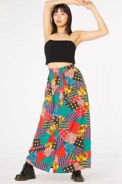 Women Dangerfield Skirts & Skorts*Patchwork Viscose Skirt