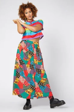 Women Dangerfield Skirts & Skorts*Patchwork Viscose Skirt