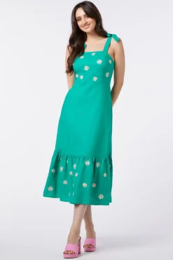 Women Princess Highway Dresses & Pinafores*Pattie Embroidered Midi Dress