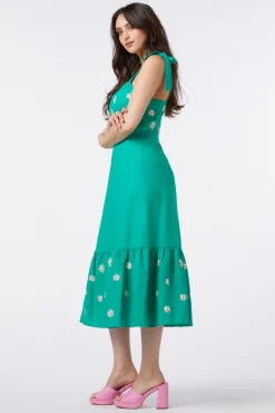 Women Princess Highway Dresses & Pinafores*Pattie Embroidered Midi Dress