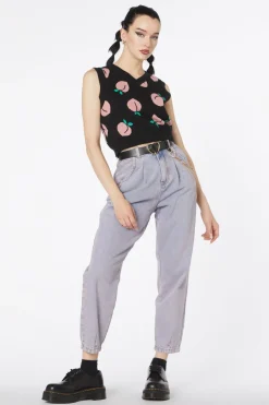 Women Dangerfield Knitwear & Cardis*Peach Cotton Knit Vest