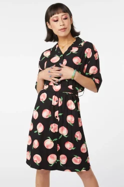 Women Dangerfield Dresses & Pinafores*Peachy Viscose Shirt Dress