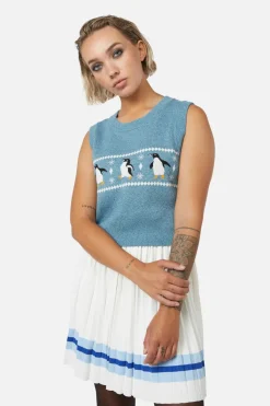 Women Dangerfield Knitwear & Cardis*Penguin Argyle Vest