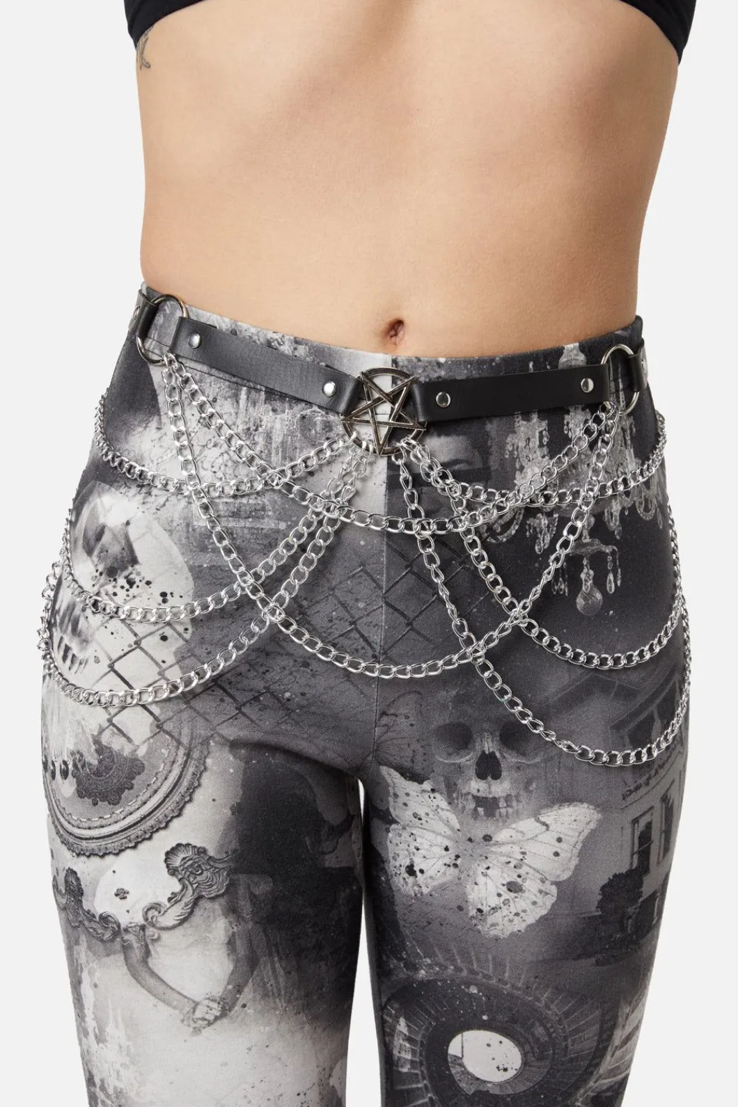 Accessories Dangerfield Belts & Harnesses*Pentagram Chain Belt