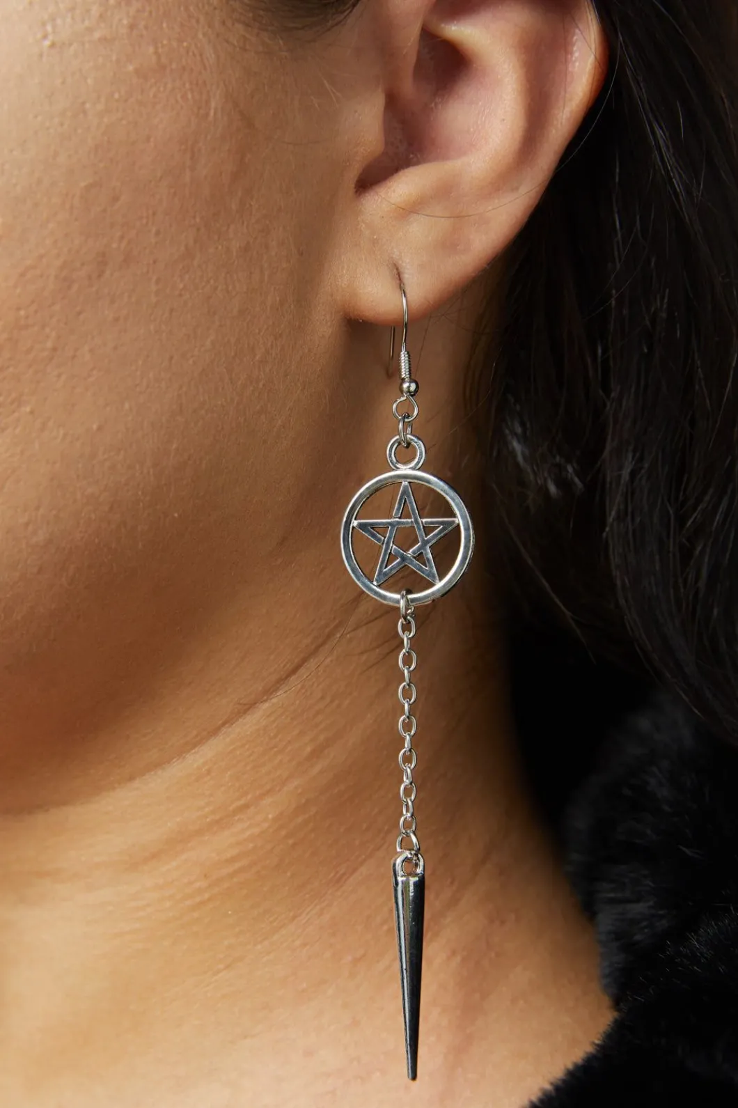 Accessories Dangerfield Jewellery*Pentagram Drop Earrings