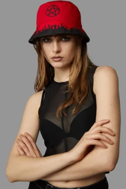 Accessories Black Friday Hats*Pentagram Droplet Hat