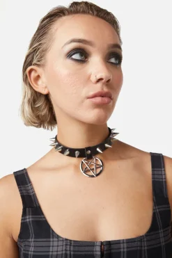 Accessories Dangerfield Jewellery*Pentagram Stud Choker