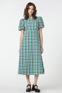 Women Princess Highway Dresses & Pinafores*Peppa Check Midi Dress