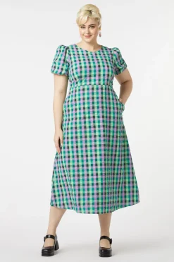 Women Princess Highway Dresses & Pinafores*Peppa Check Midi Dress