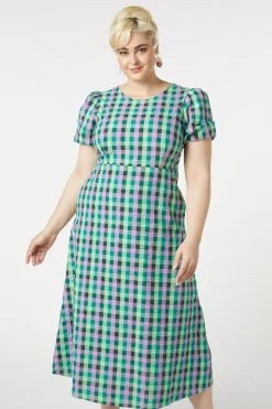 Women Princess Highway Dresses & Pinafores*Peppa Check Midi Dress