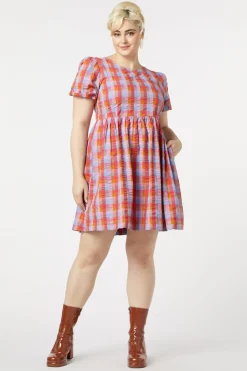 Women Princess Highway Dresses & Pinafores*Peppa Check Mini Dress