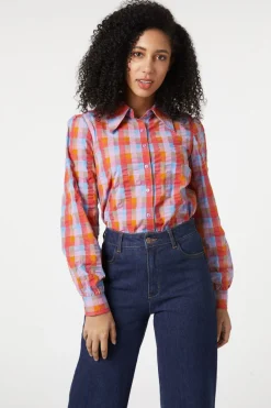 Women Princess Highway Blouses & Tops*Peppa Check Shirt