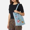 Accessories Princess Highway Bags*Petal Embroidered Denim Tote