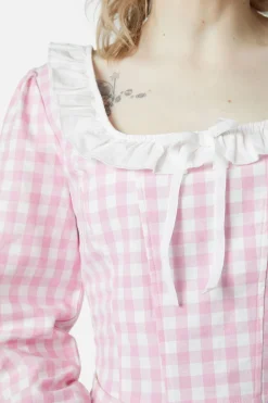 Women Dangerfield Blouses & Tops*Picnic Party Corset Blouse