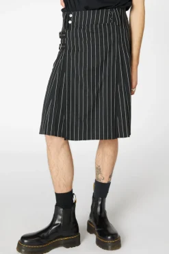 Men Dangerfield Pants & Shorts*Pin Stripe Unisex Kilt