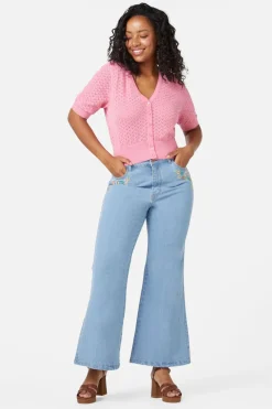 Women Princess Highway Knitwear & Cardis*Piper Short Sleeve Cardi