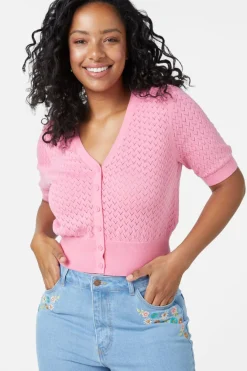 Women Princess Highway Knitwear & Cardis*Piper Short Sleeve Cardi