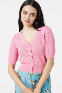 Women Princess Highway Knitwear & Cardis*Piper Short Sleeve Cardi