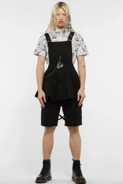 Women Dangerfield Dresses & Pinafores*Pleated Pinny Skull Charm