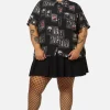 Accessories Dangerfield Socks & Tights*Plus Size Wide Fishnet Tights