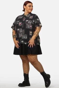 Accessories Dangerfield Socks & Tights*Plus Size Wide Fishnet Tights