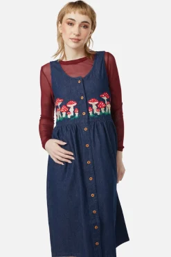 Women Dangerfield Dresses & Pinafores*Pocket Mushroom Pinafore