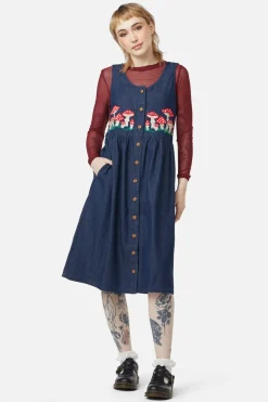 Women Dangerfield Dresses & Pinafores*Pocket Mushroom Pinafore
